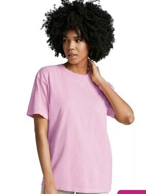 COMFORT COLORS heavyweight cotton t-shirt size Medium in blossom